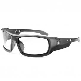 Ergodyne Odin 50400 Safety Glasses - Matte Black Frame - Clear Lens