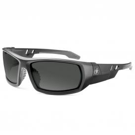 Ergodyne Odin 50433 Safety Glasses - Matte Black Frame - Smoke Fog-Off Anti-Fog Lens
