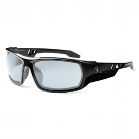 Ergodyne Odin 50483 Safety Glasses - Matte Black Frame - Indoor/Outdoor Anti-Fog Lens