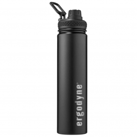 Ergodyne Chill-Its 5152 Insulated Stainless Steel Water Bottle - Black