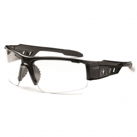 Ergodyne Dagr 52000 Safety Glasses - Black Frame - Clear Lens