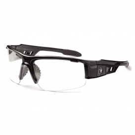Ergodyne Dagr 52003 Safety Glasses - Black Frame - Clear Anti-Fog Lens