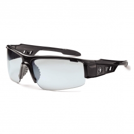 Ergodyne Dagr 52083 Safety Glasses - Black Frame - Indoor/Outdoor Anti-Fog Lens