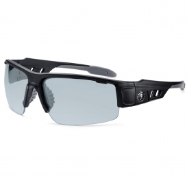 Ergodyne Dagr 52483 Safety Glasses - Matte Black Frame - Indoor/Outdoor Anti-Fog Lens