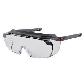 Ergodyne Osmin 55101 Safety Glasses - Black OTG Frame - Clear Lens