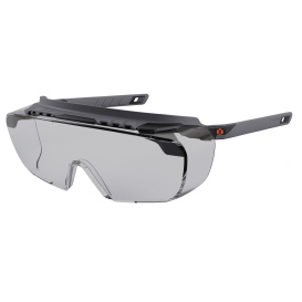 Ergodyne Osmin 55103 Safety Glasses - Black OTG Frame - Indoor/Outdoor Lens