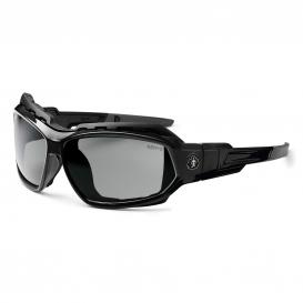 Ergodyne Loki 56033 Safety Glasses/Goggles - Black Frame - Smoke Fog-Off Anti-Fog Lens