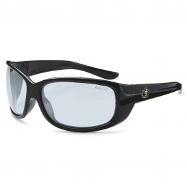 Ergodyne Erda 58080 Safety Glasses for Women - Black Frame - Indoor/Outdoor Lens