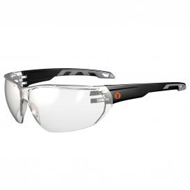 Ergodyne Skullerz 59280 VALI Safety Glasses - Matte Black Frame - Indoor/Outdoor Lens