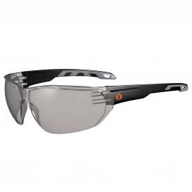Ergodyne Skullerz 59283 VALI Safety Glasses - Matte Black Frame - Indoor/Outdoor Anti-Fog Lens