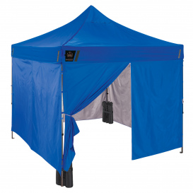 Ergodyne SHAX 6053 Enclosed Pop-Up Tent Kit - Blue