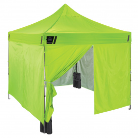 Ergodyne SHAX 6053 Enclosed Pop-Up Tent Kit - Lime