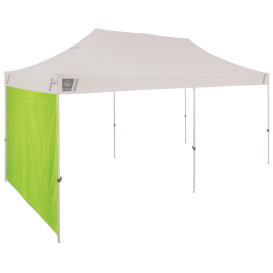 Ergodyne SHAX 6091 Pop-Up Tent Sidewalls - 10ft x 20ft Tent - Lime