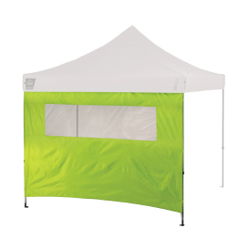 Ergodyne SHAX 6092 Heavy-duty Pop-Up Tent Sidewall with Mesh Window - Lime