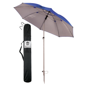 Ergodyne SHAX 6100 Lightweight Industrial Umbrella - Blue