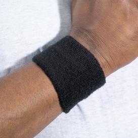 Ergodyne Chill-Its 6500 Wrist Sweatband - Black