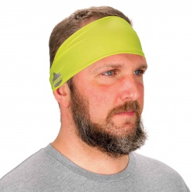 Ergodyne Chill-Its 6634 Performance Knit Cooling Headband - Lime