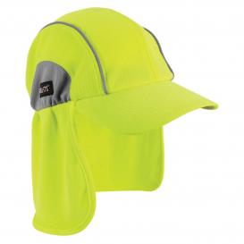Ergodyne Chill-Its 6650 High Performance Hat with Neck Shade - Yellow/Lime