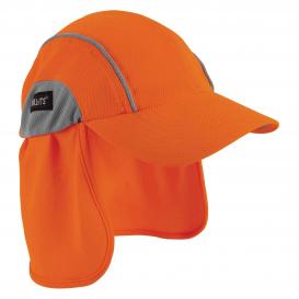 Ergodyne Chill-Its 6650 High Performance Hat with Neck Shade - Orange