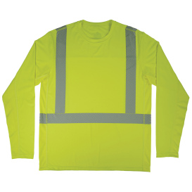 Ergodyne Chill-Its 6688 Class 2 Long Sleeve Cooling Safety Shirt with UV Protection