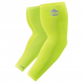 Ergodyne Chill-Its 6690 Performance Knit Cooling Arm Sleeves - Lime