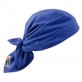 Ergodyne Chill-Its 6710FR Cooling FR Triangle Hat with Polymers - Blue