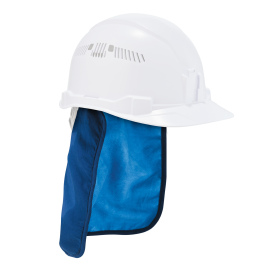Ergodyne Chill-Its 6717CT Evaporative Cooling Hard Hat Neck Shade with Cooling Towel