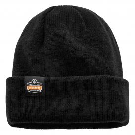 Ergodyne N-Ferno 6811Z Zippered Rib Knit Beanie Hat (Bump Cap NOT Included)