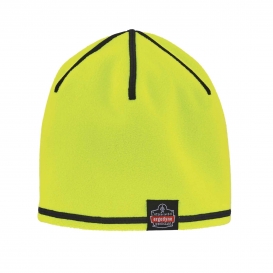 Ergodyne N-Ferno 6816 Reversible Knit Cap - Lime and Gray