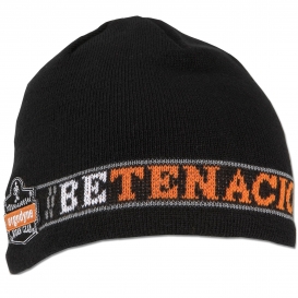 Ergodyne N-Ferno 6819BT Knit Cap - Be Tenacious - Black