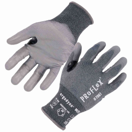 Ergodyne ProFlex 7061 PU Coated Cut-Resistant Gloves - Gray