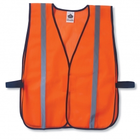 Ergodyne GloWear 8020HL Standard Vest - Velcro Closure - Orange