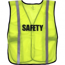 Ergodyne Pre-Printed SAFETY Safety Vest - Yellow/Lime