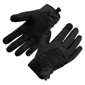 Ergodyne ProFlex 812BLK High-Dexterity Black Tactical Gloves