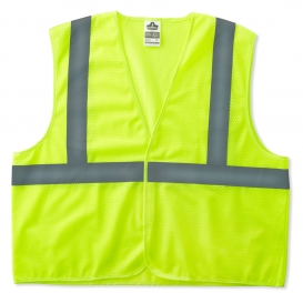 Ergodyne GloWear 8205HL Type R Class 2 Super Econo Safety Vest - Yellow/Lime