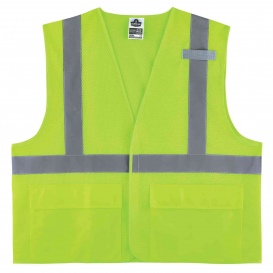 Ergodyne GloWear 8220HL Type R Class 2 Mesh Safety Vest - Yellow/Lime