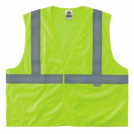 Ergodyne GloWear 8255HL Type R Class 2 Self Extinguishing Polyester Safety Vest