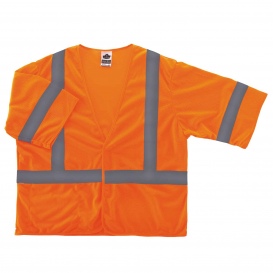 Ergodyne GloWear 8310HL Type R Class 3 Economy Safety Vest - Orange