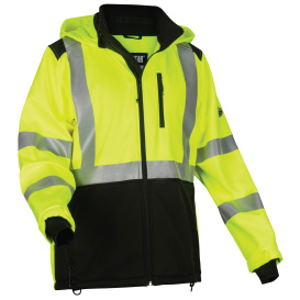 Ergodyne GloWear 8353 Type R Class 3 Softshell Safety Jacket - Yellow/Lime