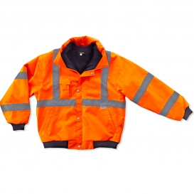 Ergodyne GloWear 8380 Type R Class 3 Bomber Jacket - Orange