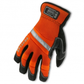 Ergodyne ProFlex 875 Hi-Vis Gauntlet Trades Gloves