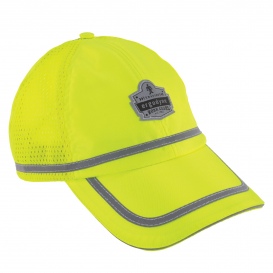 Ergodyne GloWear 8930 Hi-Vis Baseball Cap - Yellow/Lime