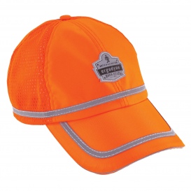 Ergodyne GloWear 8930 Hi-Vis Baseball Cap - Orange