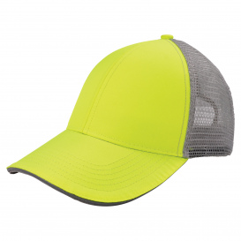 Ergodyne GloWear 8933 Hi-Vis Reflective Snapback Hat - Hi-Vis Lime/Blank