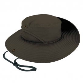 Ergodyne 8936 Chill-Its Lightweight Ranger Hat with Mesh Paneling - Olive