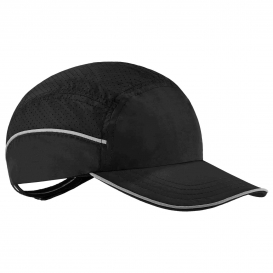 Ergodyne Skullerz 8955 Lightweight Bump Cap Hat - Long Brim - Black
