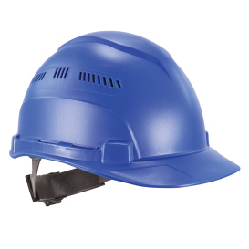Ergodyne Skullerz 8966 Cap-Style Lightweight Hard Hat Vented - Ratchet Suspension - Blue