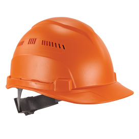 Ergodyne Skullerz 8966 Cap-Style Lightweight Hard Hat Vented - Ratchet Suspension - Orange