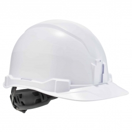 Ergodyne Skullerz 8970 Cap Style Hard Hat - Ratchet Suspension - White