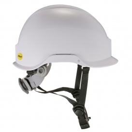 Ergodyne Skullerz 8974 Cap Style Hard Hat w/ MIPS Technology - Ratchet Suspension - White